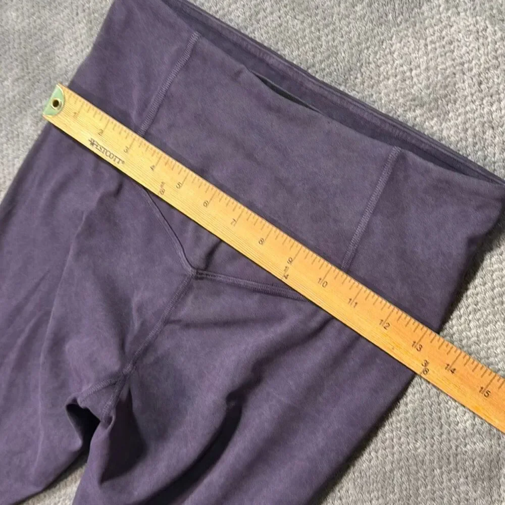 Athleta Women’s Small Purple High Rise 7/8 Leggings Hidden Waist Pocket #1600